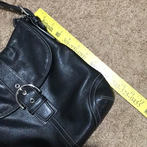 COACH Vintage 9480 Soho Black Leather Shoulder Bag  - see description - Picture 4 of 11